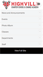 Mobile Screenshot of highvillecharter.com